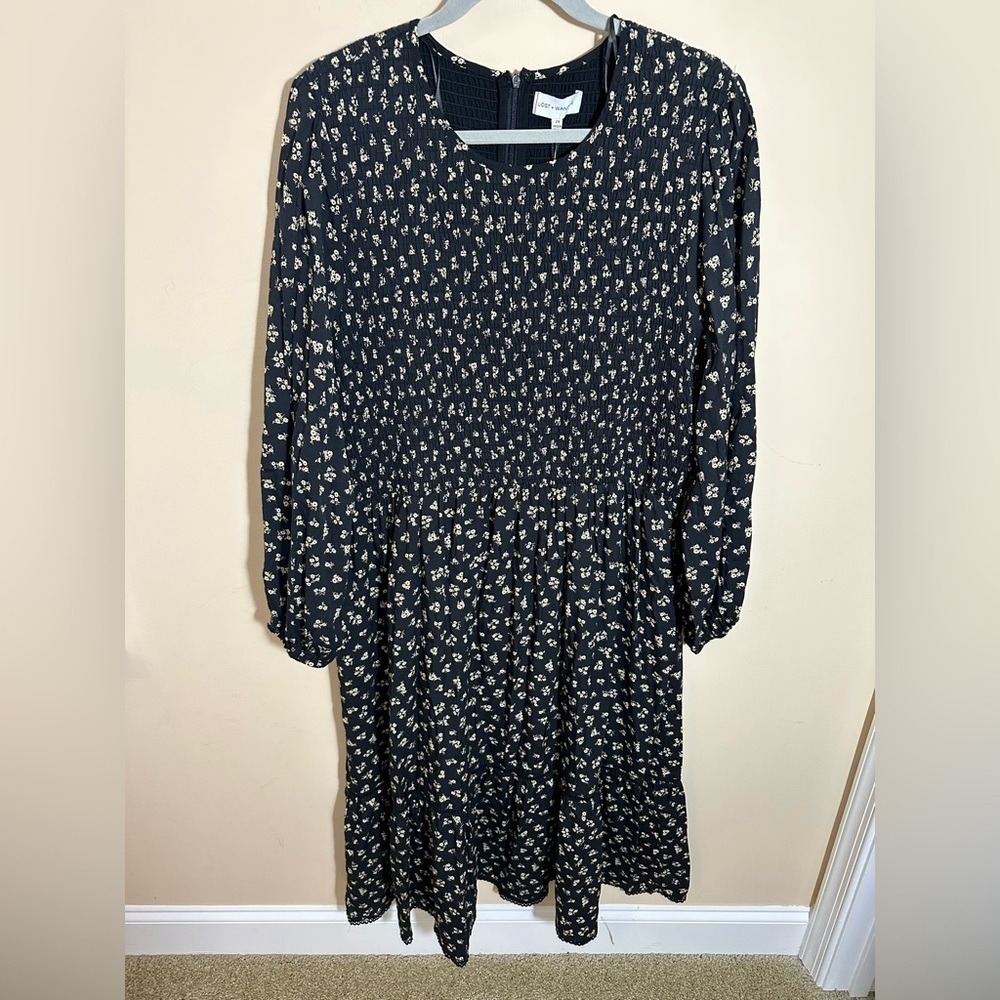 Lost & Wander TWILIGHT DREAMS MIDI
DRESS size 2X NWT black cream cottagecore - Picture 2 of 8